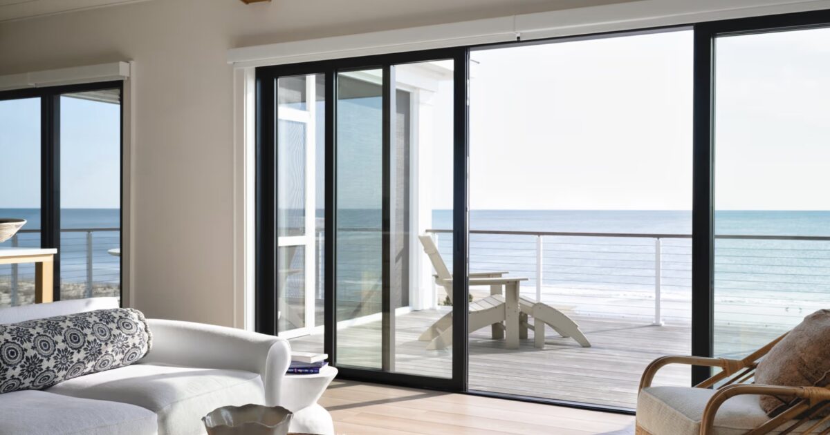 Multi-Slide Glass Doors for Cape Cod Homes |… | Barnes Custom Builders