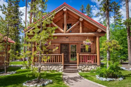 Log cabin