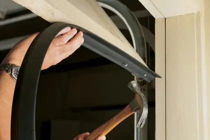 Garage weatherstripping