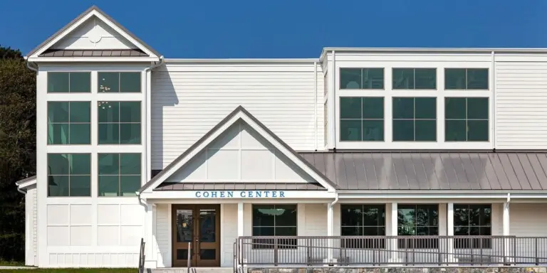 Riverview School Wellness Center Horizontal Landing Cohen Center Recreation Wellness School Educational Architecture Exterior Facade Cropped 2022 12 16 124708 tset