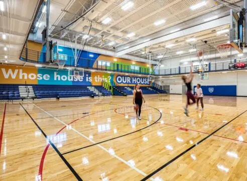 Riverview School Wellness Center Hero Cohen Center Recreation Wellness School Educational Architecture Interiors Fitness Gymnasium Basketball 2022 12 16 124711 nrqz