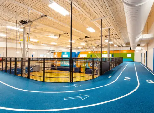 Riverview School Wellness Center Hero Cohen Center Recreation Wellness School Educational Architecture Interiors Fitness Space Track 2022 12 16 124712 nyzb