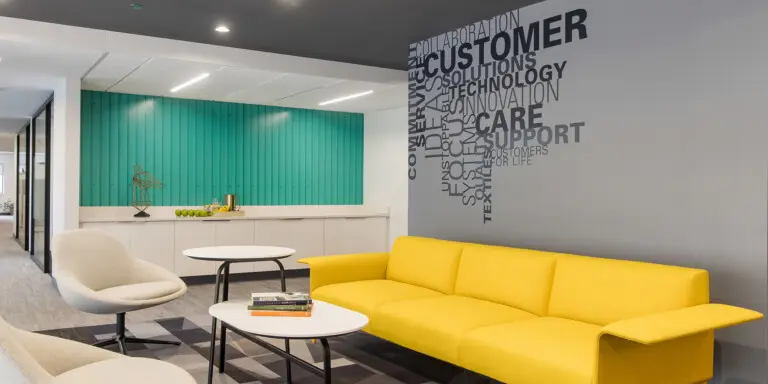 Corporate Human Resources Horizontal Landing Architecture Interiors Interior Architect Commerical Institutional Corporate Office Furnishings Colors Functional