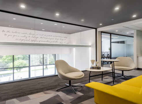 Corporate Human Resources Hero Architecture Interiors Interior Architect Design Commerical Institutional Corporate Office Furnishings Fit Out Collaboration Space Open Layout Overlooking Foyer 2022 12 16 124255 jjst