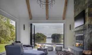 Waters Edge Sunken Sunroom