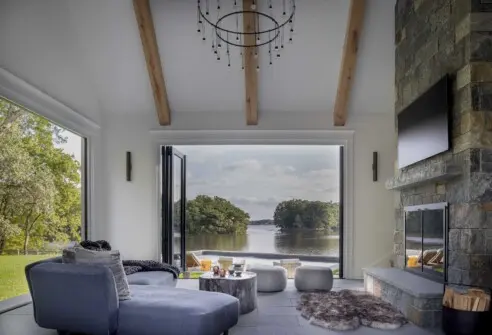 Waters Edge Sunken Sunroom