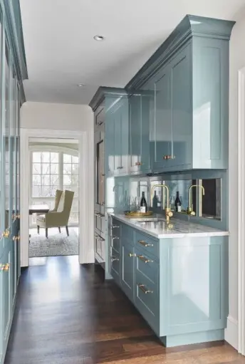 This Old House Gray Lodge Tall Interior Butlers Pantry