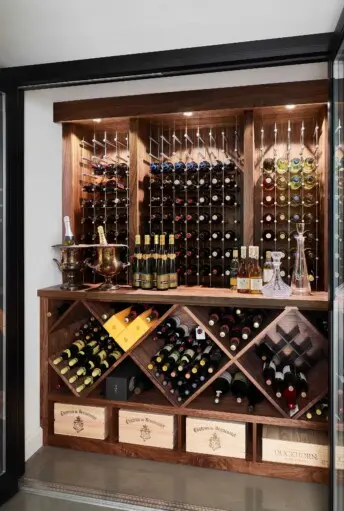 House on the Bluff Tall Climate Controlled Wine Storage