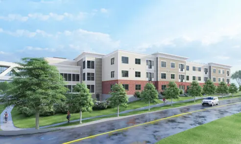 Anchor Point News Exterior Building A Rendering