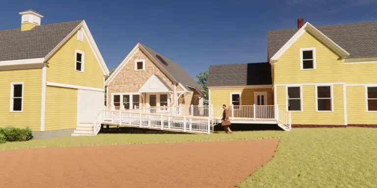 Wild Care Horizontal Landing Architecture Interiors Non Profit Institutional Wildlife Rehabilitation Educational Outreach Shingle Style Community Campus