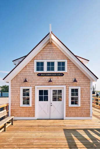 Stage Harbor Yacht Club Vertical Landing Architecture Design Comnmercial Institutional Community Shingle Style Facade Boathouse Clubhouse 2022 12 16 124335 jxve