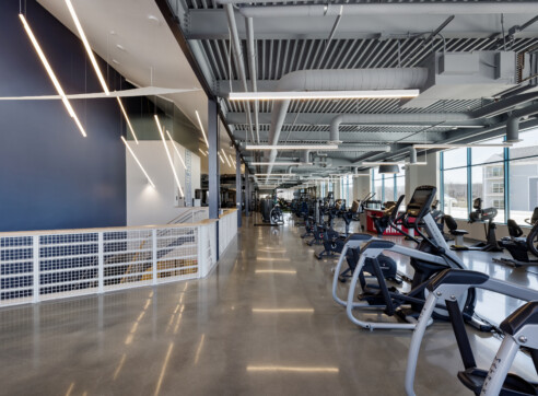 Glen T Mac Leod Cape Ann YMCA Hero Gloucester MA North Shore Architecture Interiors Interior Design Nautical Sails Lighting Fitness Area Second Floor Cardio 2022 12 16 124629 zxnh