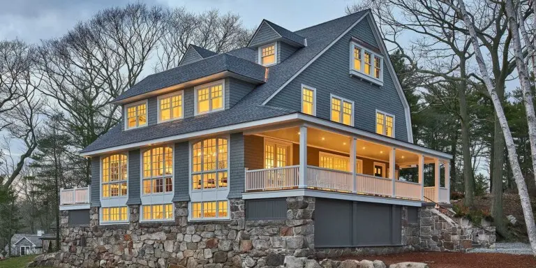 This Old House Gray Lodge Horizontal Landing Exterior