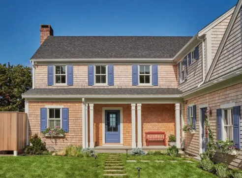 Seaside Elegance Hero Exterior Shingle Style Front Entry Front Facde Architecture Interior Design Decor Orleans Cape Cod 2022 12 16 124434 xnly